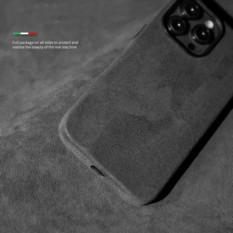 iPhone Alcantara Case