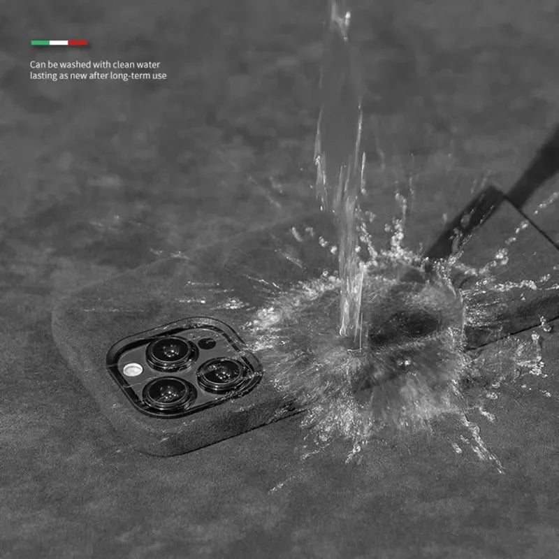 iPhone Alcantara Case