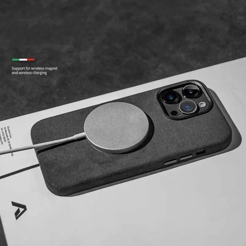 iPhone Alcantara Case